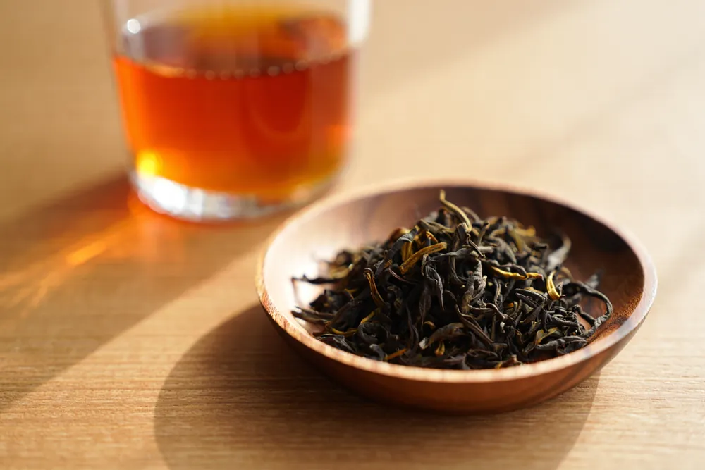 Loose-leaf Upper Assam black tea with golden tips